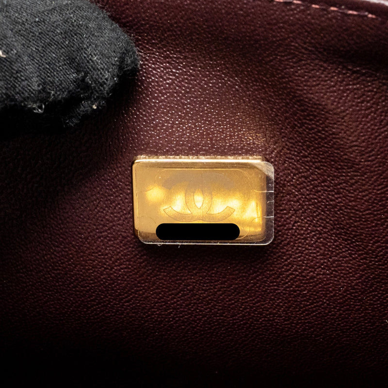 Chanel Small Classic Double Flap Bag Lambskin Black LGHW (Microchip)