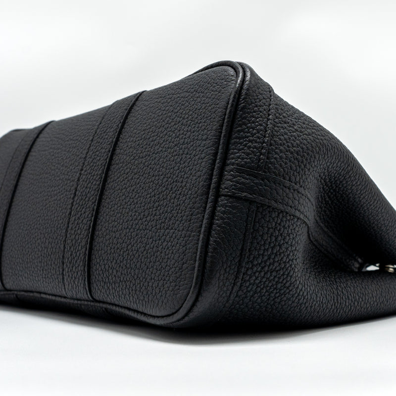 Hermes Garden Party 30 Negonda Black SHW Stamp X