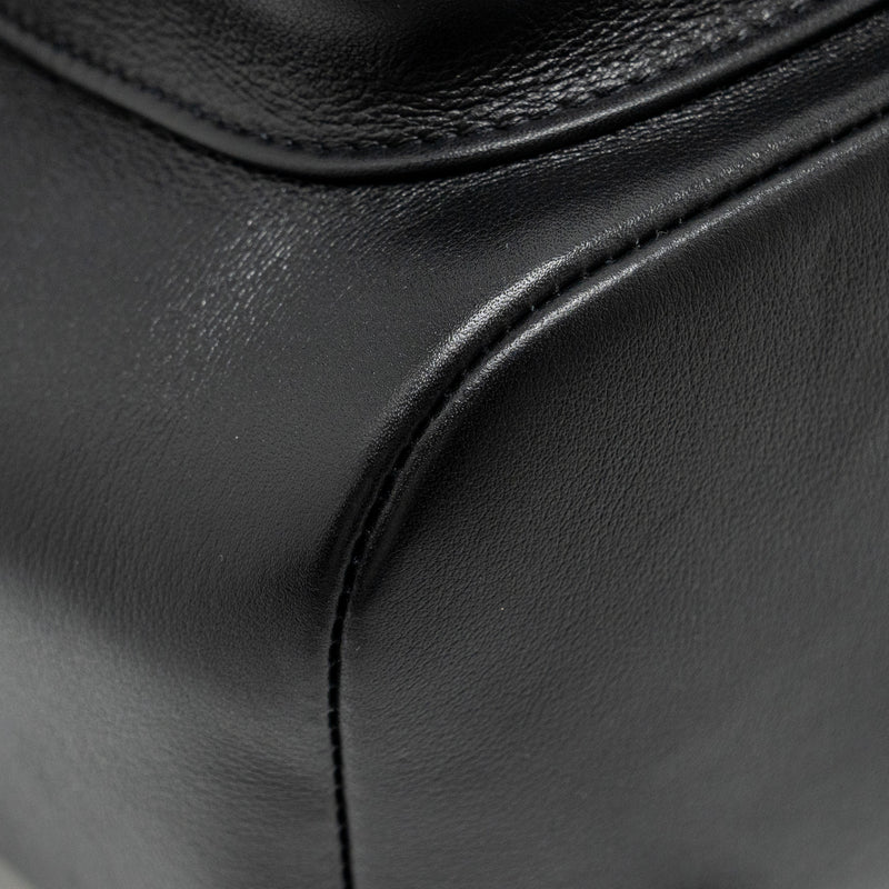 Chanel 23c Large Duma Backpack Calfskin Black LGHW (microchip)