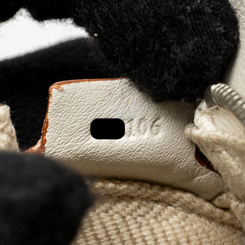 Loewe Nano Puzzle Bag Calfskin White SHW