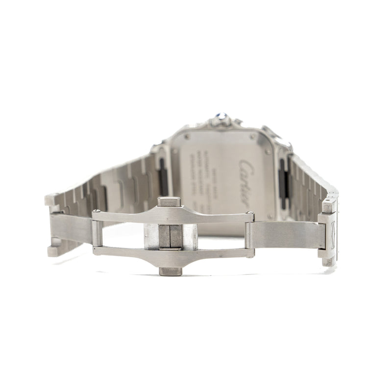Cartier Santos De Cartier Watch Medium Model Stainless Steel Ref:WSSA0029