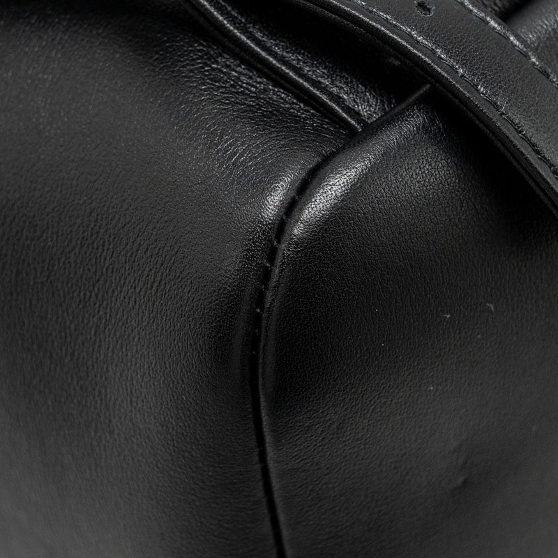 Chanel 23c Large Duma Backpack Calfskin Black LGHW (microchip)
