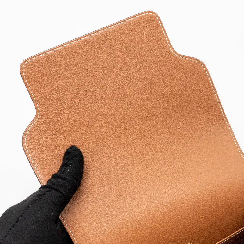 Hermes Mini Roulis Evercolor Gold LGHW Stamp W