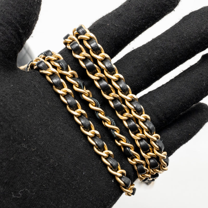 Chanel Top Handle Mini Rectangular Lambskin Black GHW (microchip)