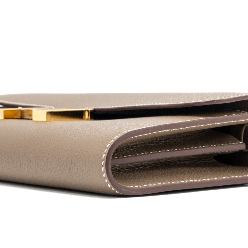 Hermes Constance to go evercolor Etoupe GHW Stamp B