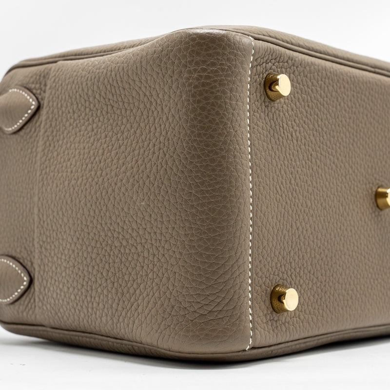 Hermes Lindy 26  Clemence Etoupe GHW Stamp Z