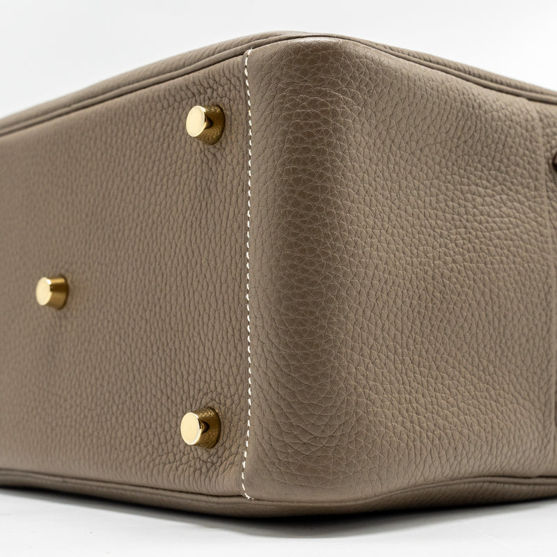 Hermes Lindy 26  Clemence Etoupe GHW Stamp Z