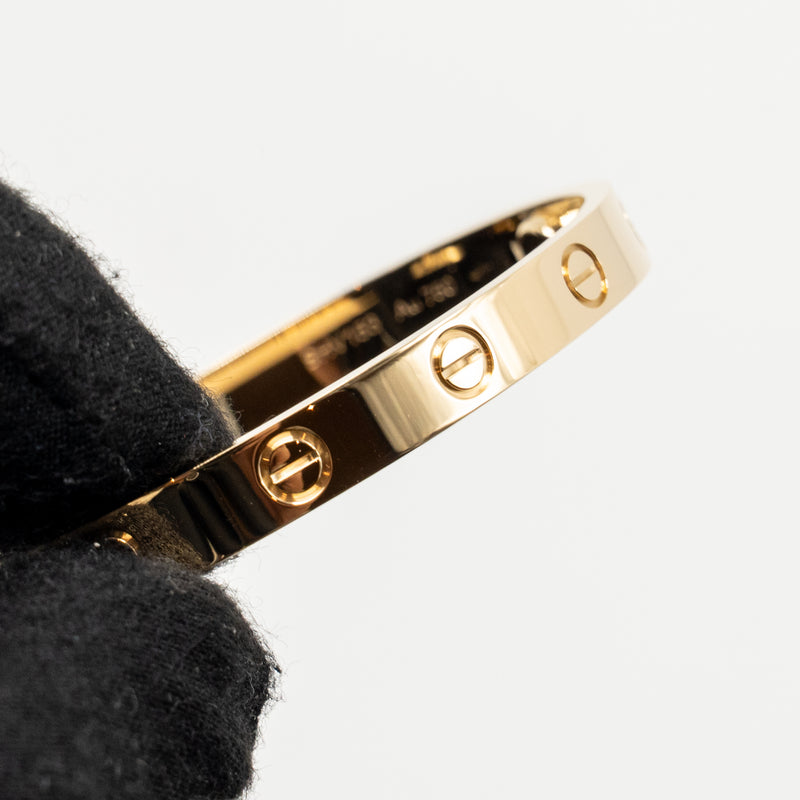 Cartier size 15 love bracelet classic model yellow gold