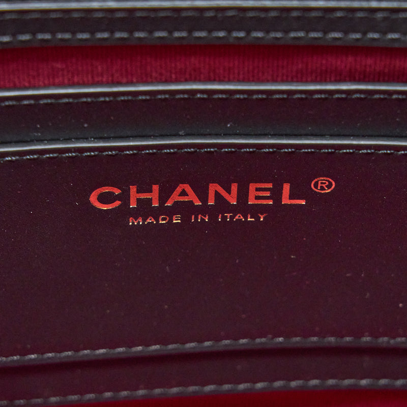Chanel 23p Mini Flap Backpack Caviar Black LGHW (Microchip)
