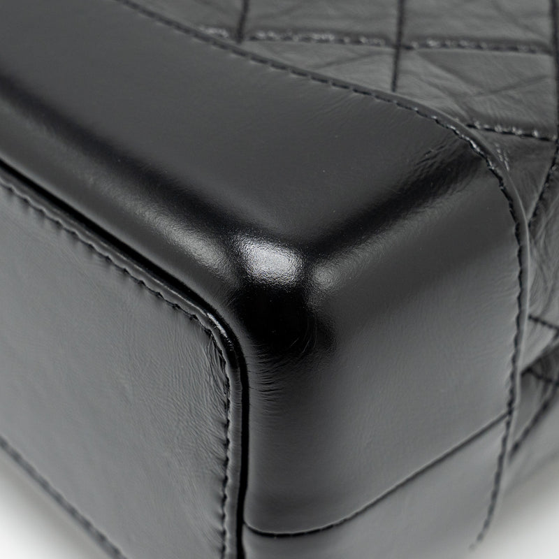 Chanel Small Gabrielle Backpack Aged Calfskin Black Multicolour colour Hardware (Microchip)