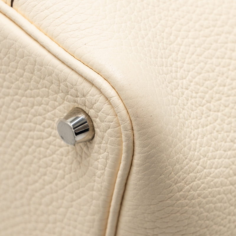 Hermes Picotin 18 Lock bag Clemence Nata SHW Stamp Z