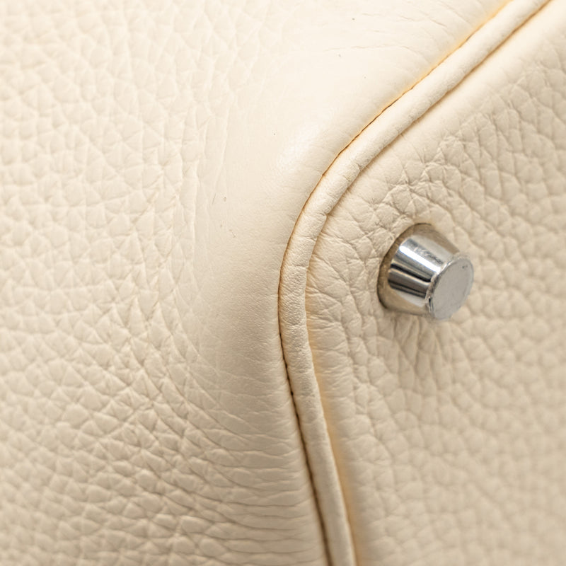 Hermes Picotin 18 Lock bag Clemence Nata SHW Stamp Z