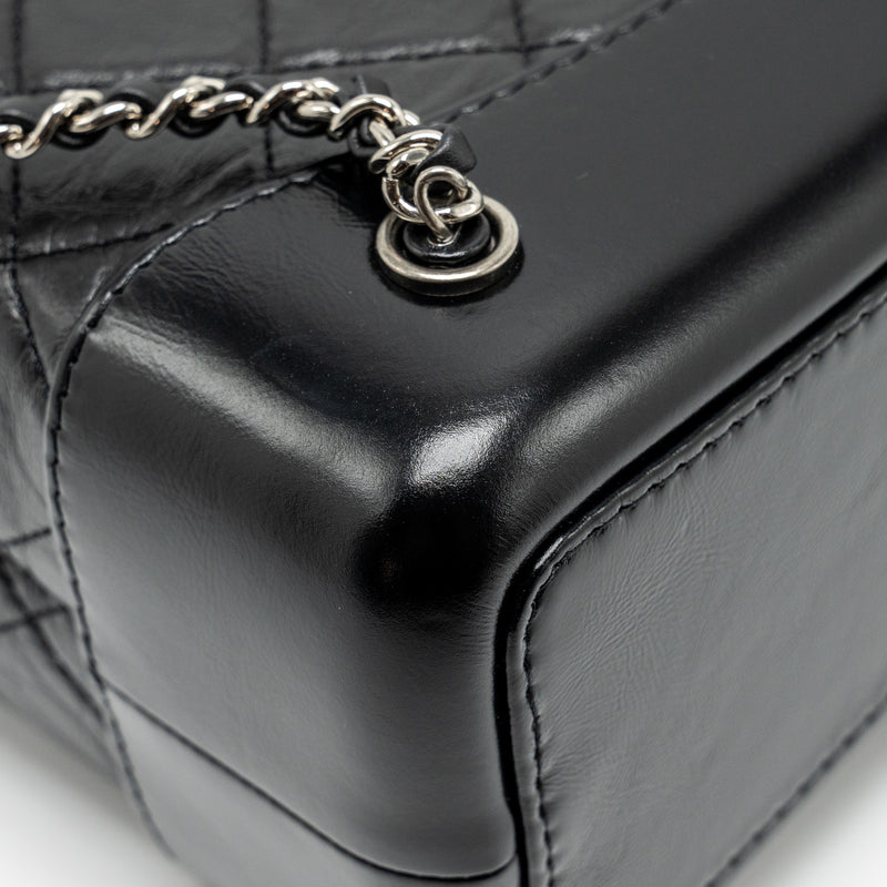 Chanel Small Gabrielle Backpack Aged Calfskin Black Multicolour colour Hardware (Microchip)