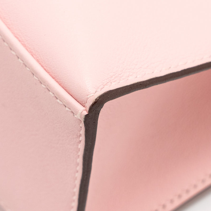 Hermes kelly Pochette swift 3Q Rose Sakura SHW Stamp Z