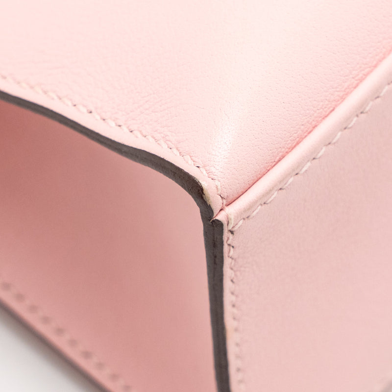 Hermes kelly Pochette swift 3Q Rose Sakura SHW Stamp Z