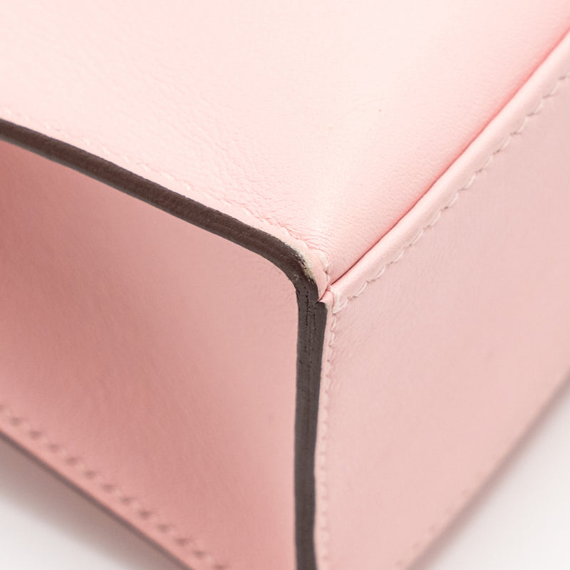 Hermes kelly Pochette swift 3Q Rose Sakura SHW Stamp Z