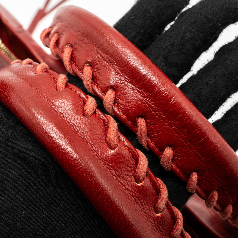 Balenciaga city bag leather red LGHW