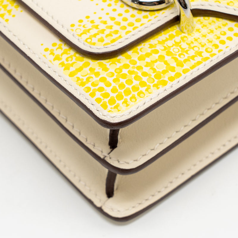 Hermes Mini Roulis Limited Edition Circuit 24 Faubourg Swift Nata/Lime/Jaune Bourgeon/Jaune Poussin SHW STAMP U