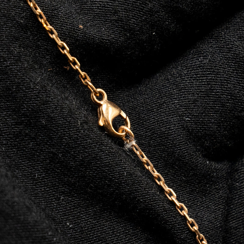 Hermes Mini Pop H Pendant Rose Dragee RGHW