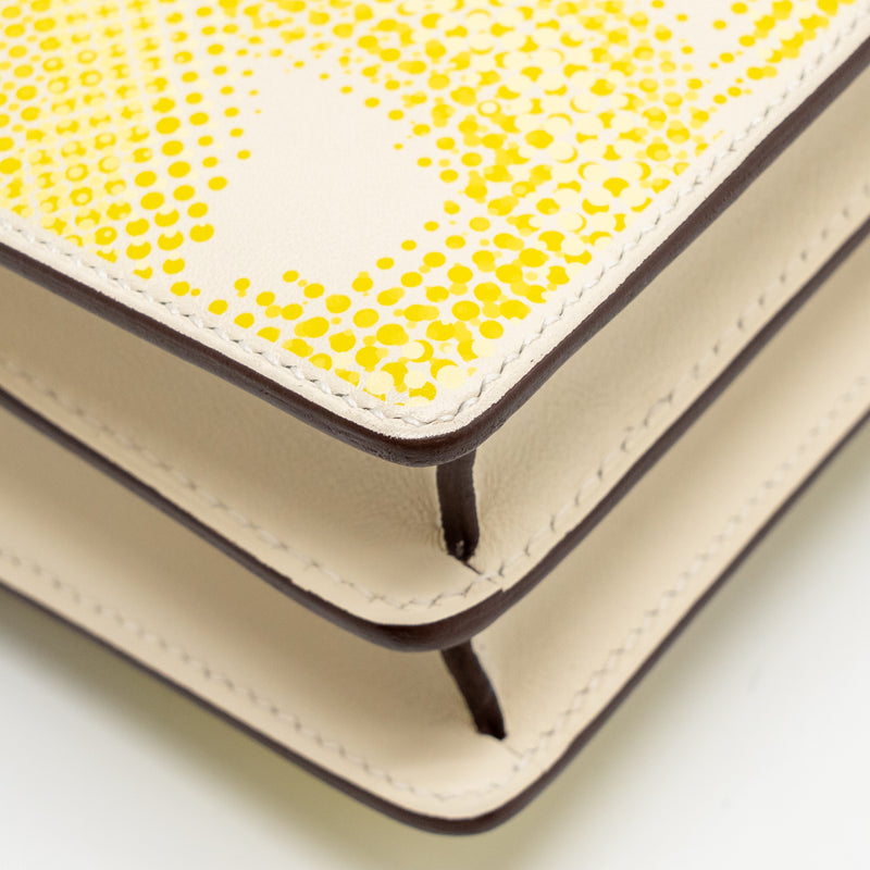 Hermes Mini Roulis Limited Edition Circuit 24 Faubourg Swift Nata/Lime/Jaune Bourgeon/Jaune Poussin SHW STAMP U