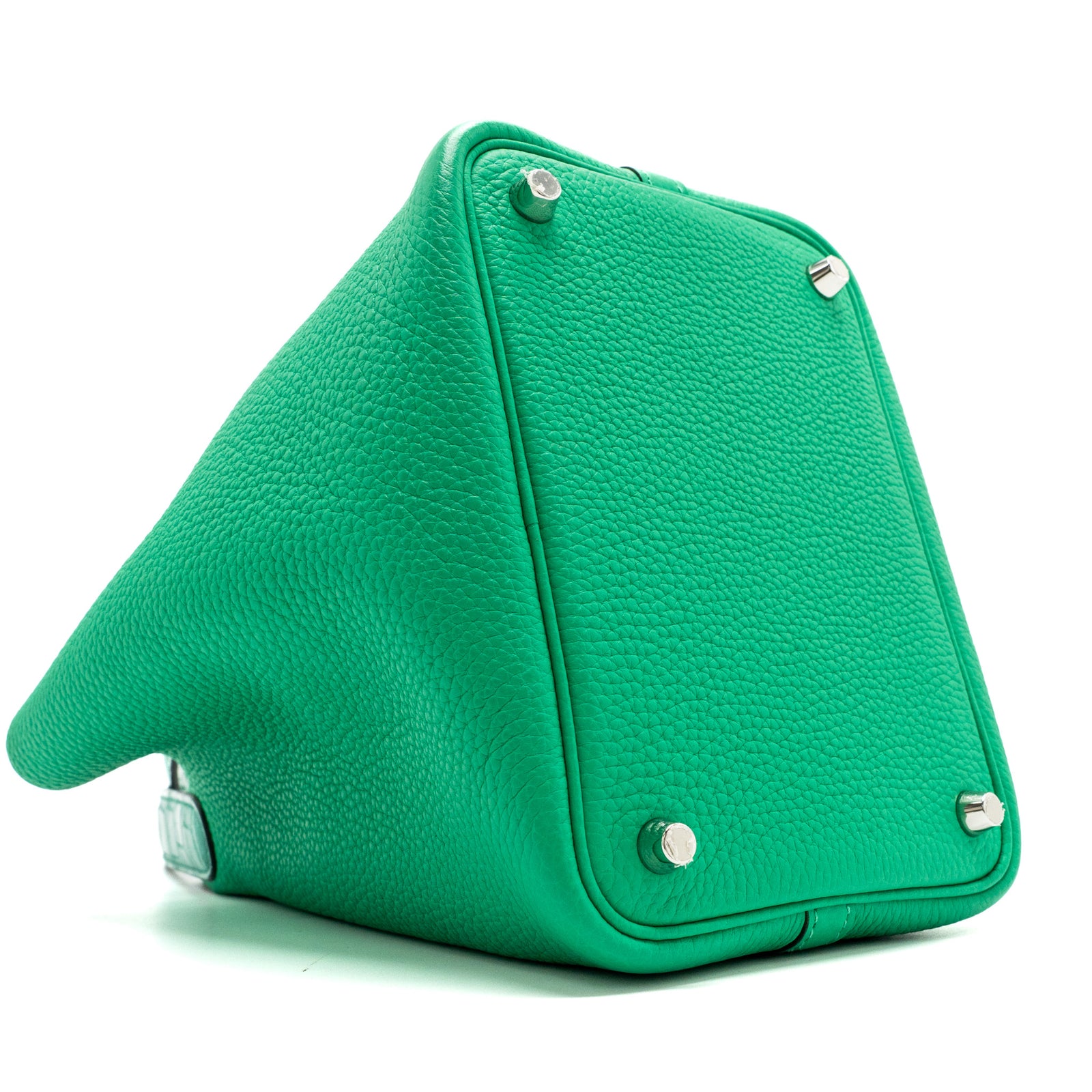 エルメスHERMES ノースリーブポロシャツ　ライトグリーン　S イタリア製 5739_Hermes_Picotin_18_Bambou-