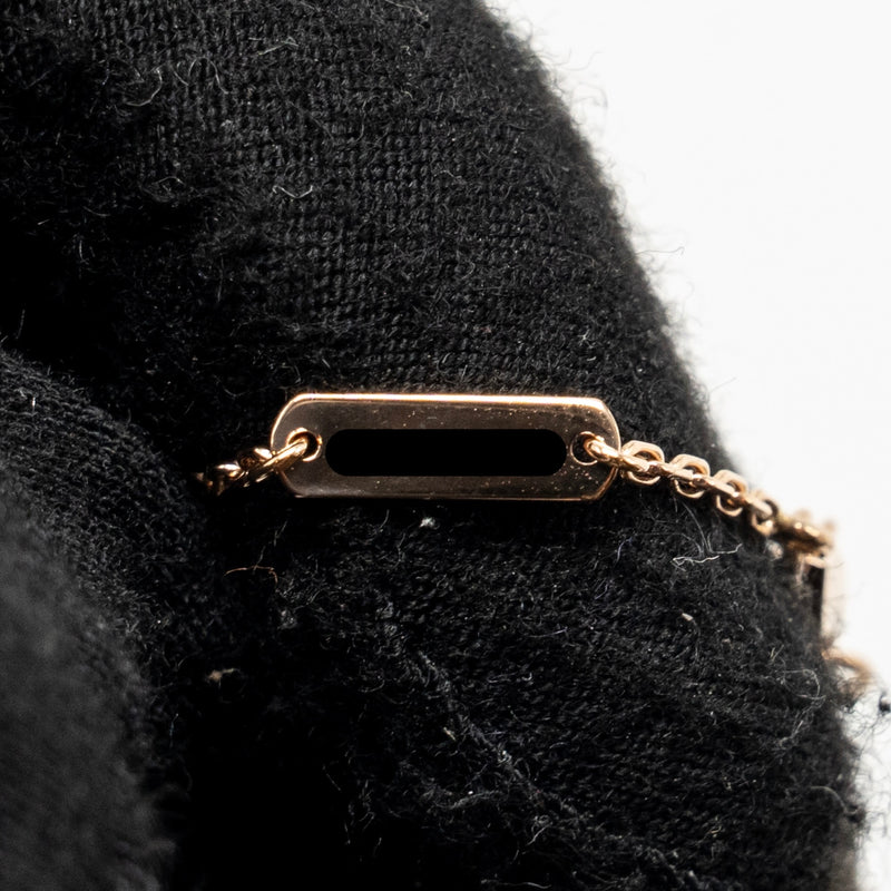 Van Cleef & Arpels 2025 Holiday Pendant Pink Mother of Pearl, Rose Gold, Diamond