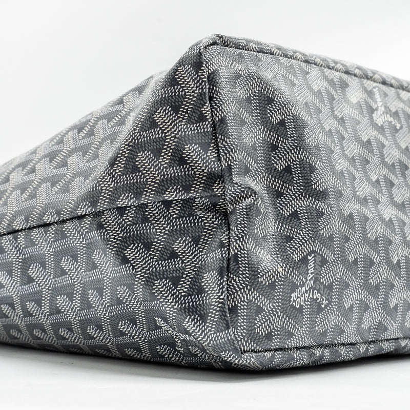 Goyard Saint Louis PM tote bag goyardline Canvas grey SHW