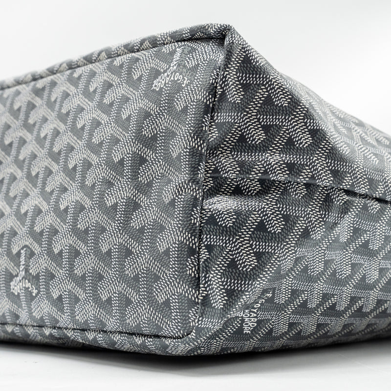 Goyard Saint Louis PM tote bag goyardline Canvas grey SHW