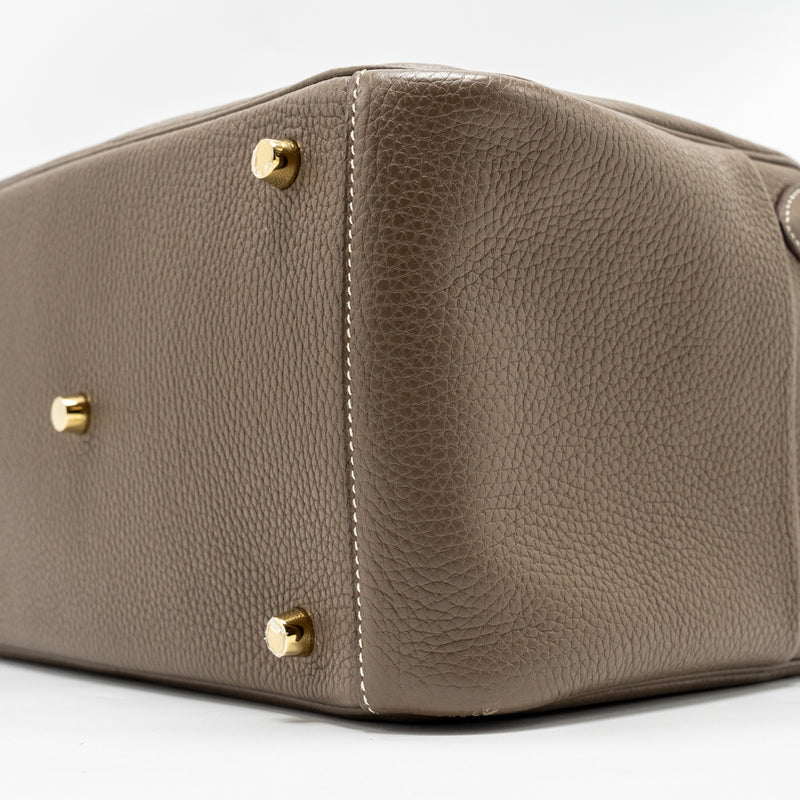 Hermes Lindy 30 Clemence Etoupe GHW Stamp C