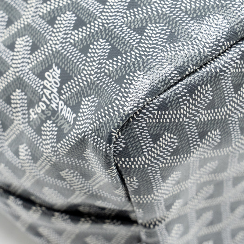 Goyard Saint Louis PM tote bag goyardline Canvas grey SHW