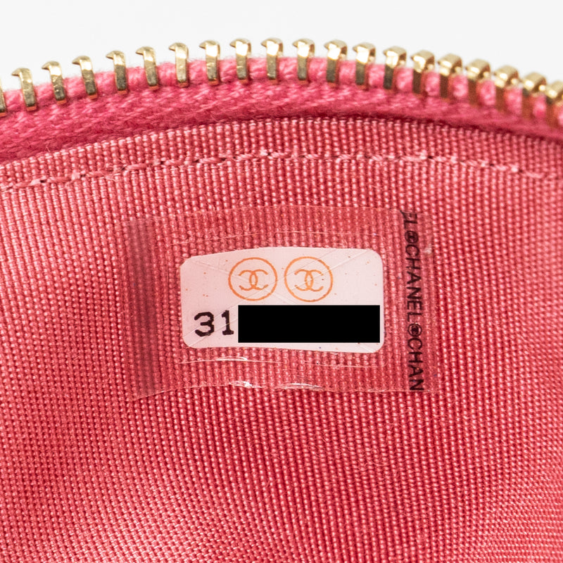 Chanel Top Handle Mini Vanity Bag Caviar Pink GHW