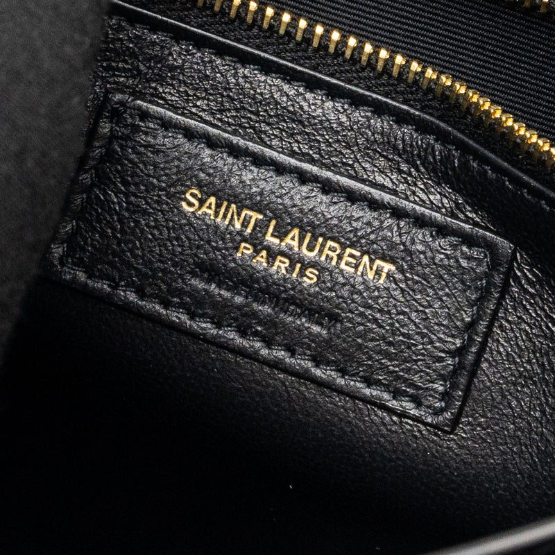Saint laurent gaby satchel bag lambskin black GHW