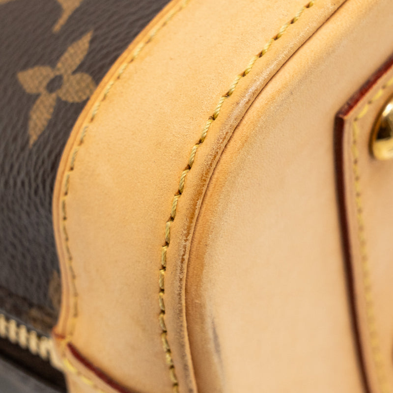 Louis Vuitton Alma BB monogram canvas GHW
