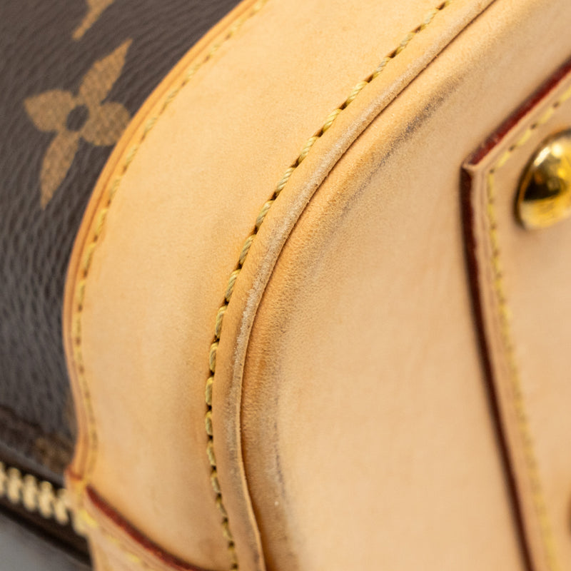 Louis Vuitton Alma BB monogram canvas GHW