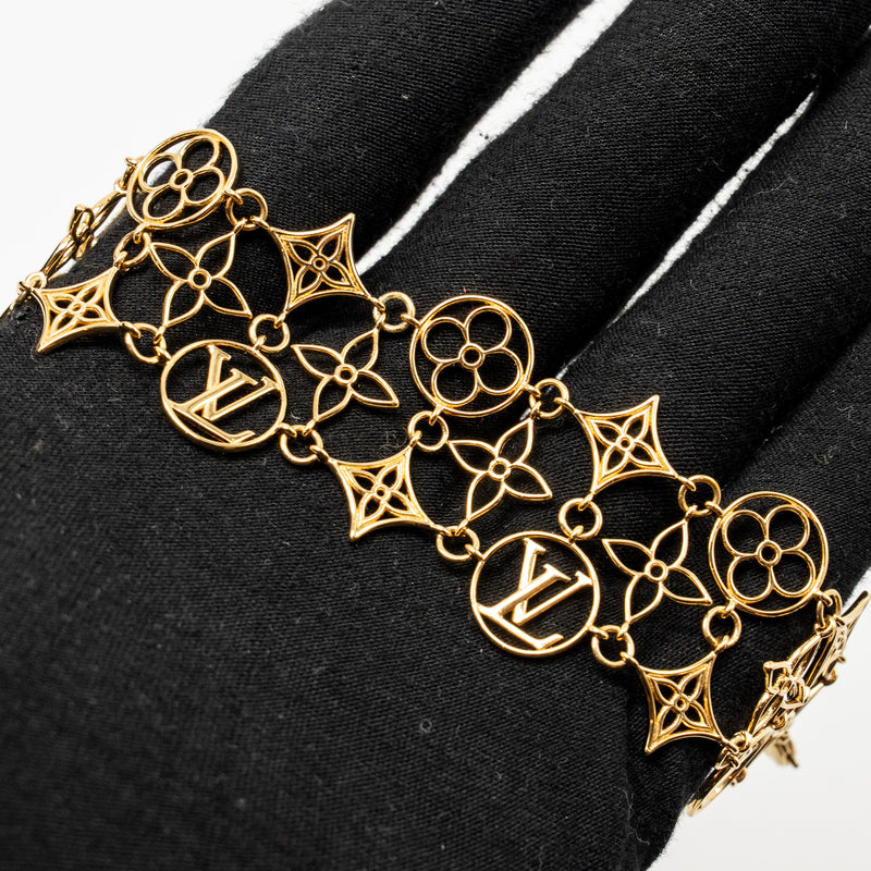 Louis Vuitton gold tone bracelet