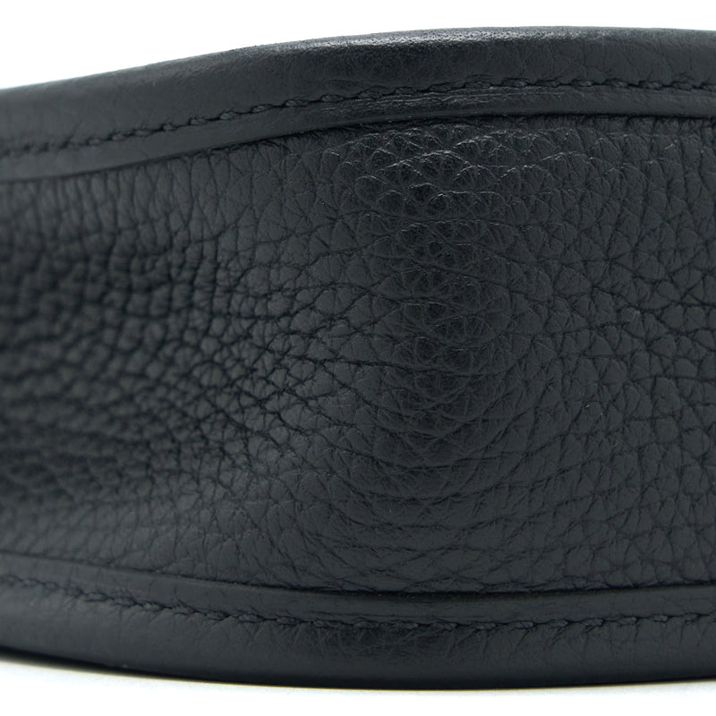 Hermes Mini Evelyne Clemence Black GHW Stamp D