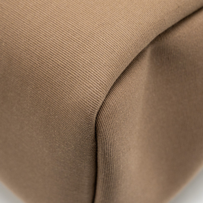 Hermes Herbag31 zip bag canvas / hunter etoupe / natural sable GHW stamp U