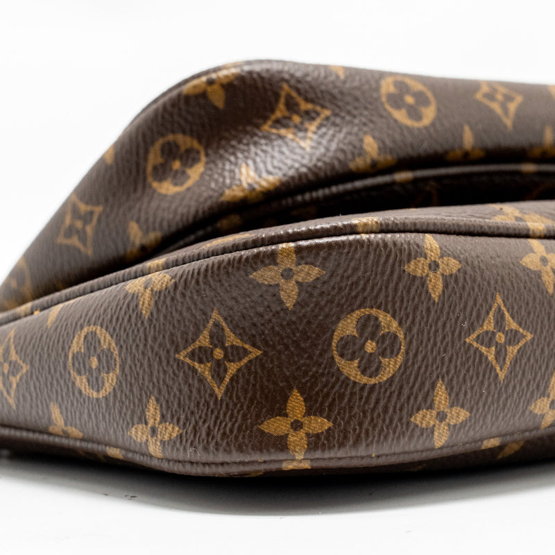 Louis Vuitton Multi Pochette Monogram Canvas Rose Clair GHW