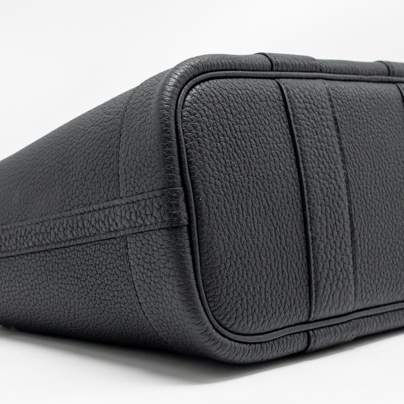 Hermes Garden Party 23 Negonda Black SHW Stamp K