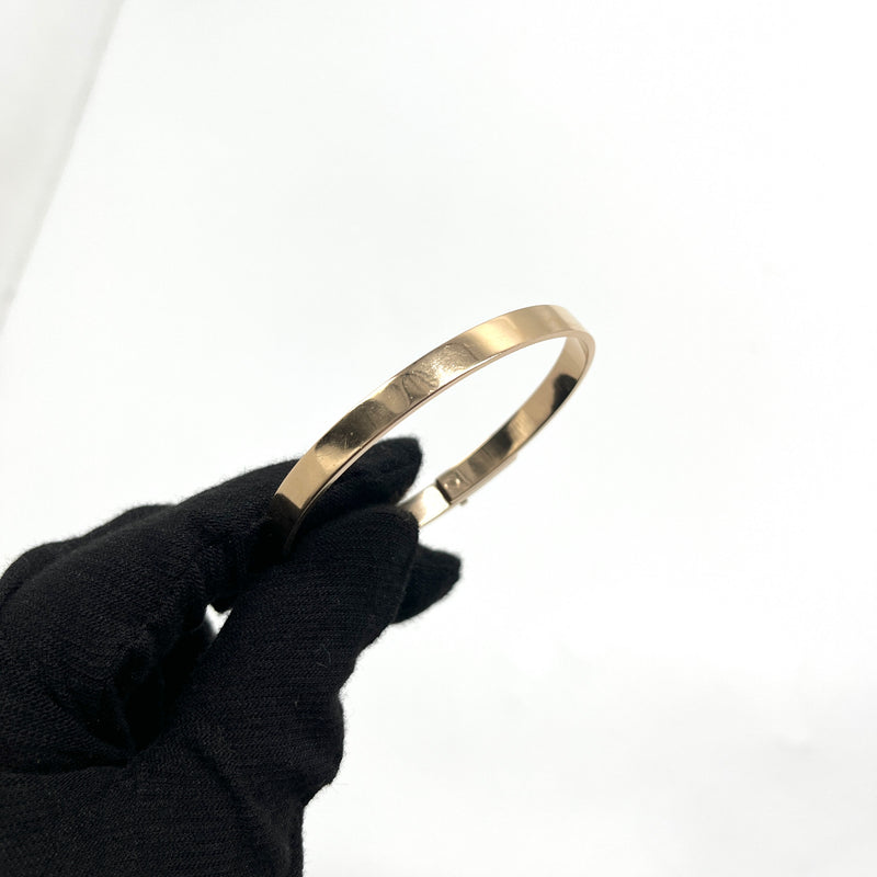 HERMES Size SH Kelly Bracelet Rose Gold, Diamonds