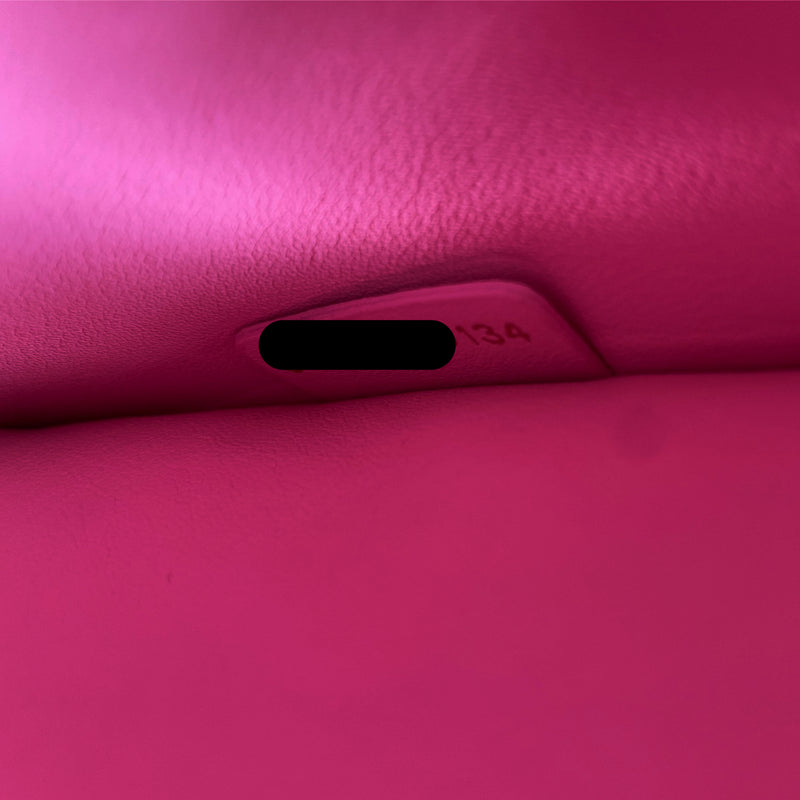 Dior Diorissimo Bag Calfskin Red/ Pink LGHW