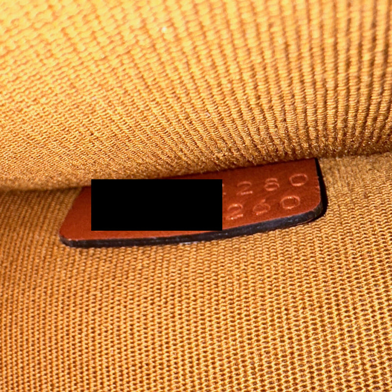 CELINE MINI VERTICAL CABAS TRIOMPHE CANVAS BROWN GHW