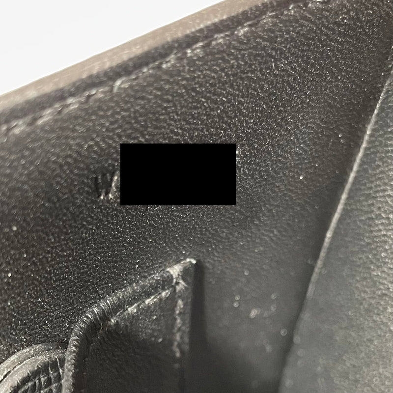 Hermes Constance Elan Epsom Black GHW Stamp W