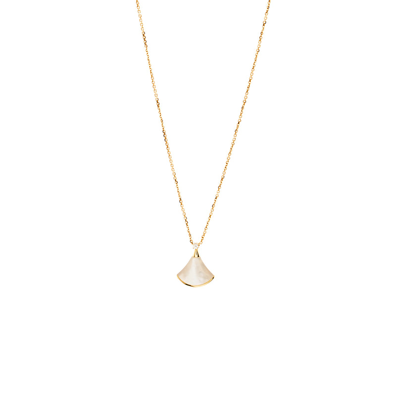 Bvlgari Divas’ Dream Necklace Mother-of-Pearl/Diamond Rose Gold