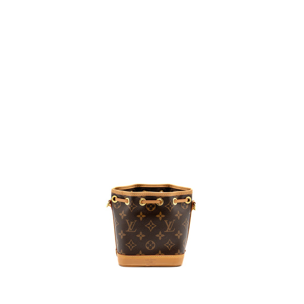 Louis Vuitton Nano Noe Monogram CANVAS GHW