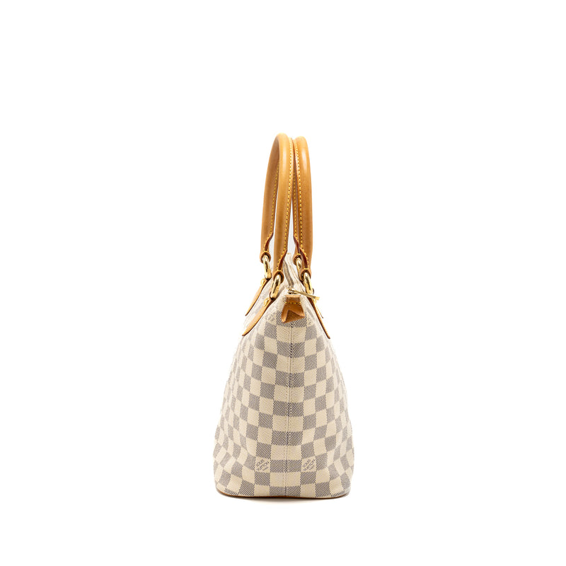 Louis Vuitton SALEYA MM Damier Azur Canvas GHW