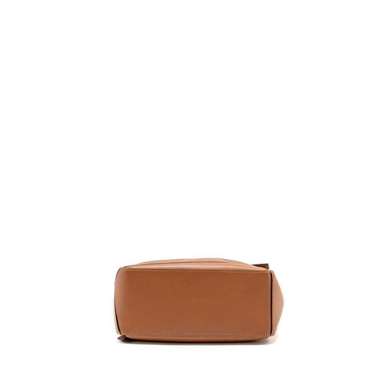 Loewe Small Puzzle Bag Calfskin Tan SHW