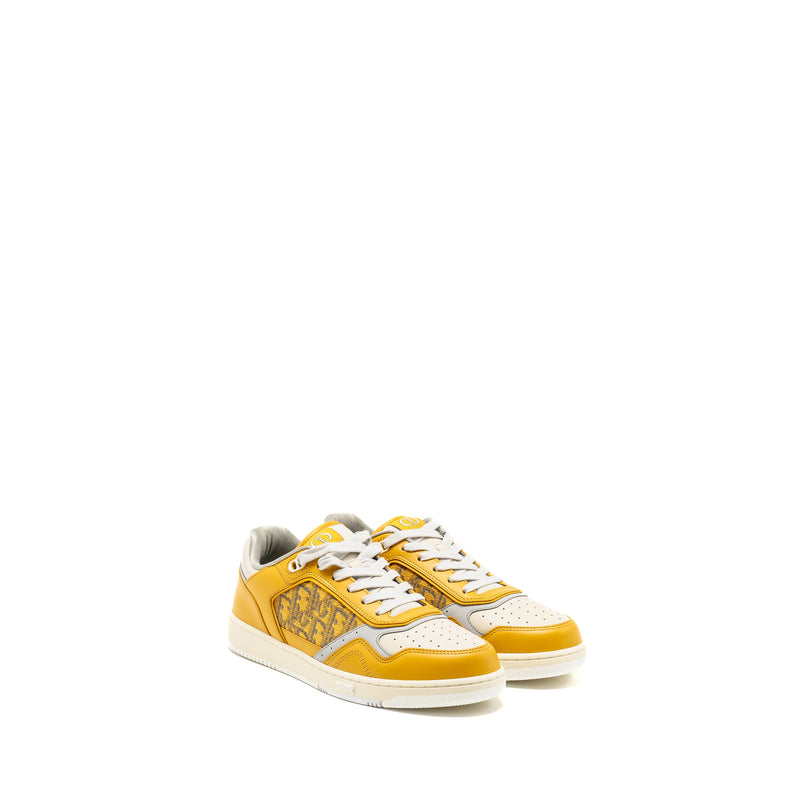 Dior Size 41 Homme B27 Low-Top Sneakers Leather Yellow/Multicolour