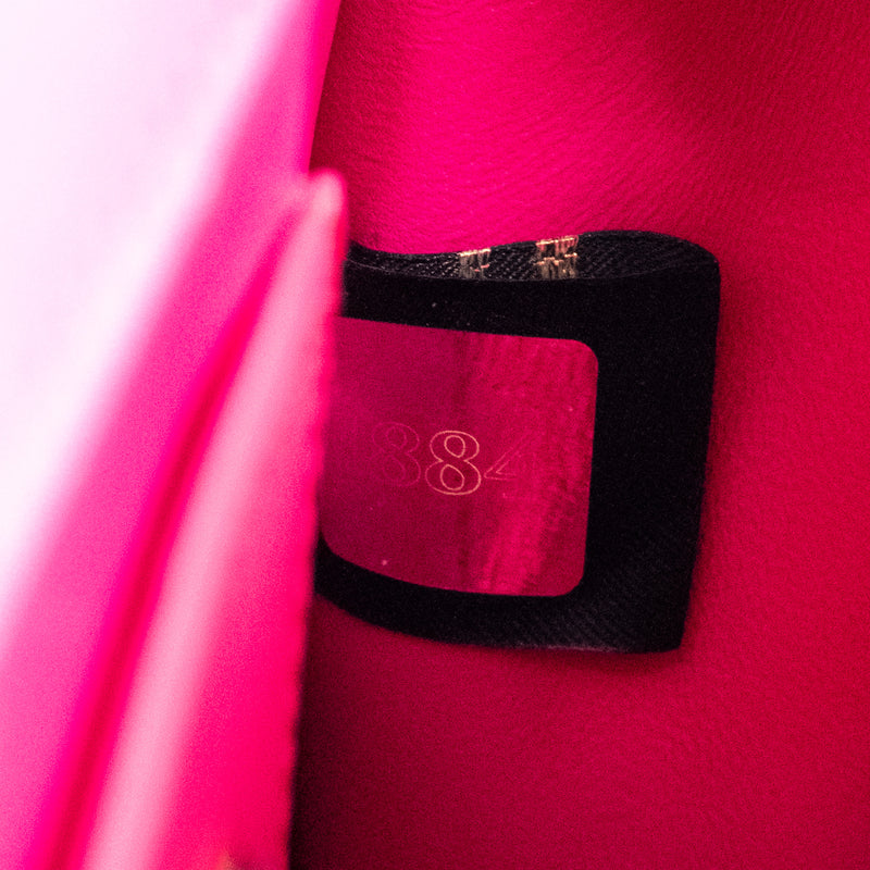 Bvlgari Serpenti forever bag Galuchat iridescent Pink GHW