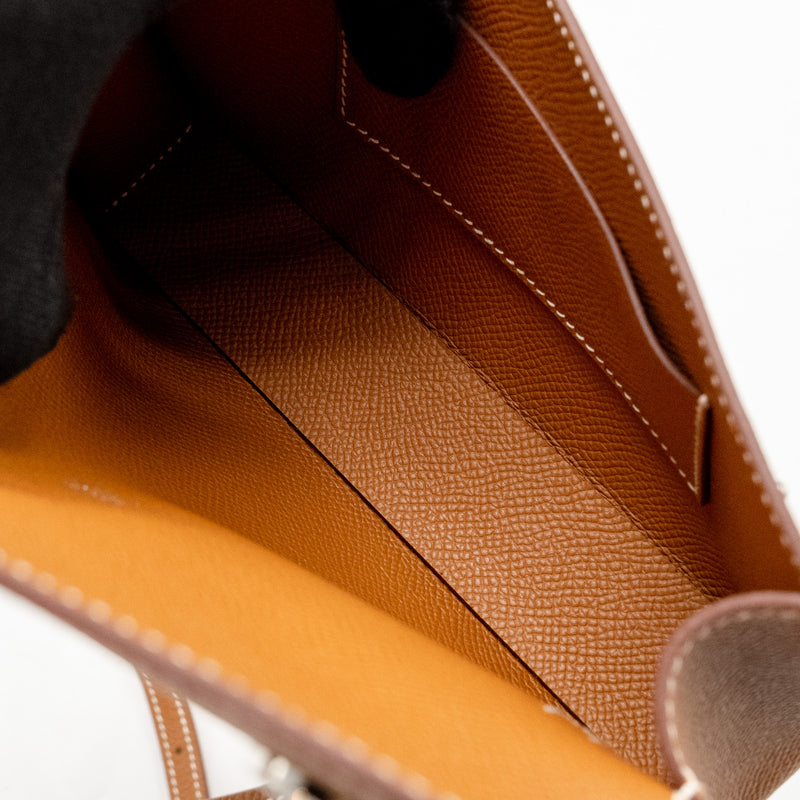 Hermes Hermesnap Epsom Gold SHW Stamp W
